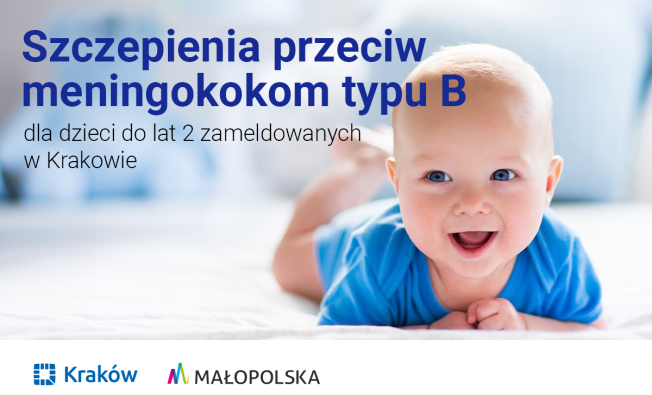 Szczepienie przeciw meningokokom typu B dla dzieci do 2 roku życia 
